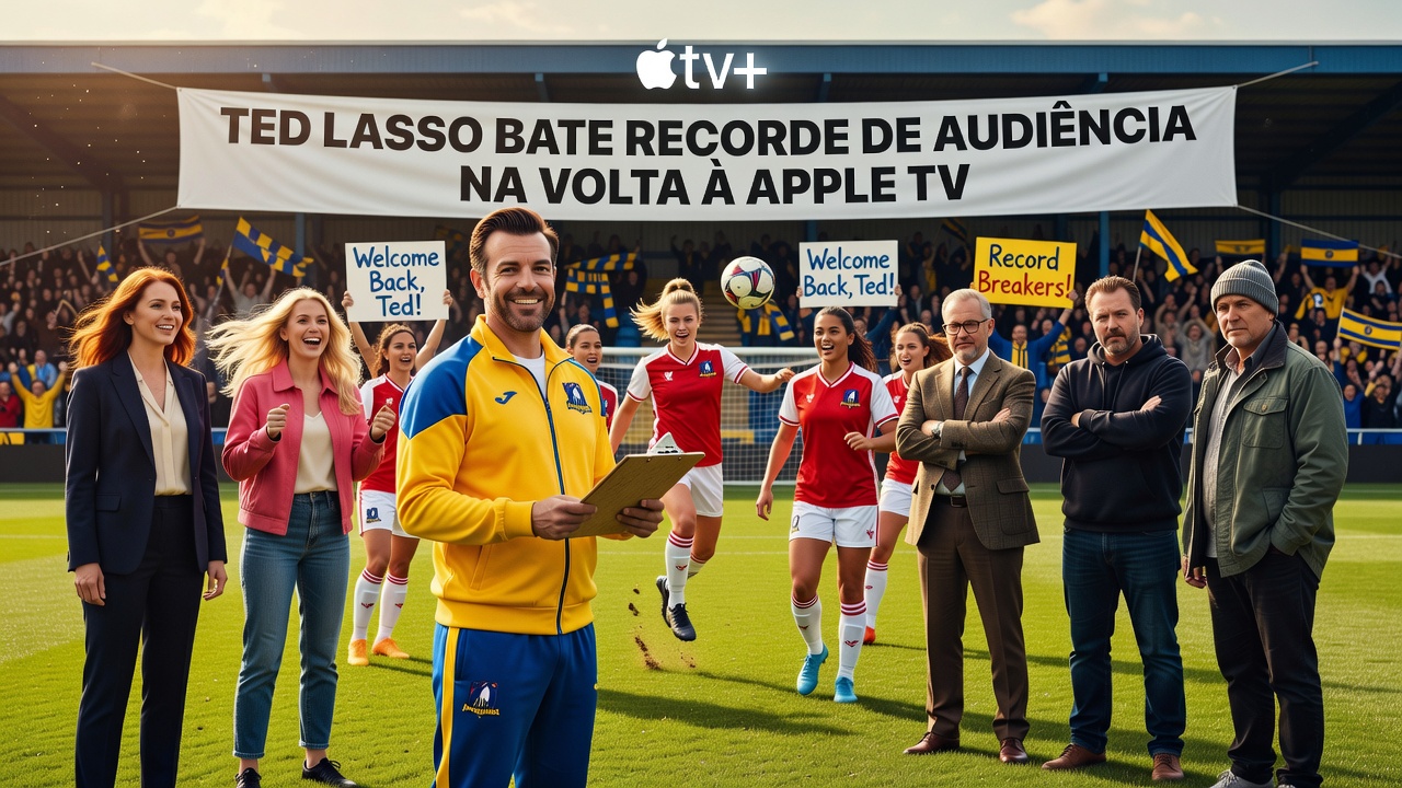"Ted Lasso" Bate Recorde de Audiência na Volta à Apple TV